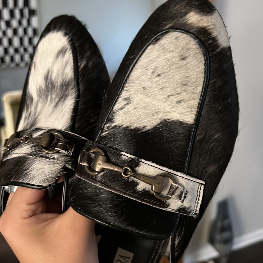 VTG cowhide loafers✨ - Picture 5 of 6